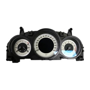 This is a Repair Service for your Mercedes-Benz instrument cluster. XeMODeX repair service will fix erratic or stuck speedometer, cluster works intermittently or not working at all, center display flickering or not working at all, problems with individual gauges.